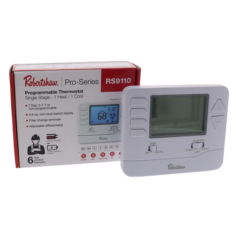 Robertshaw RS9110 Wall Thermostat