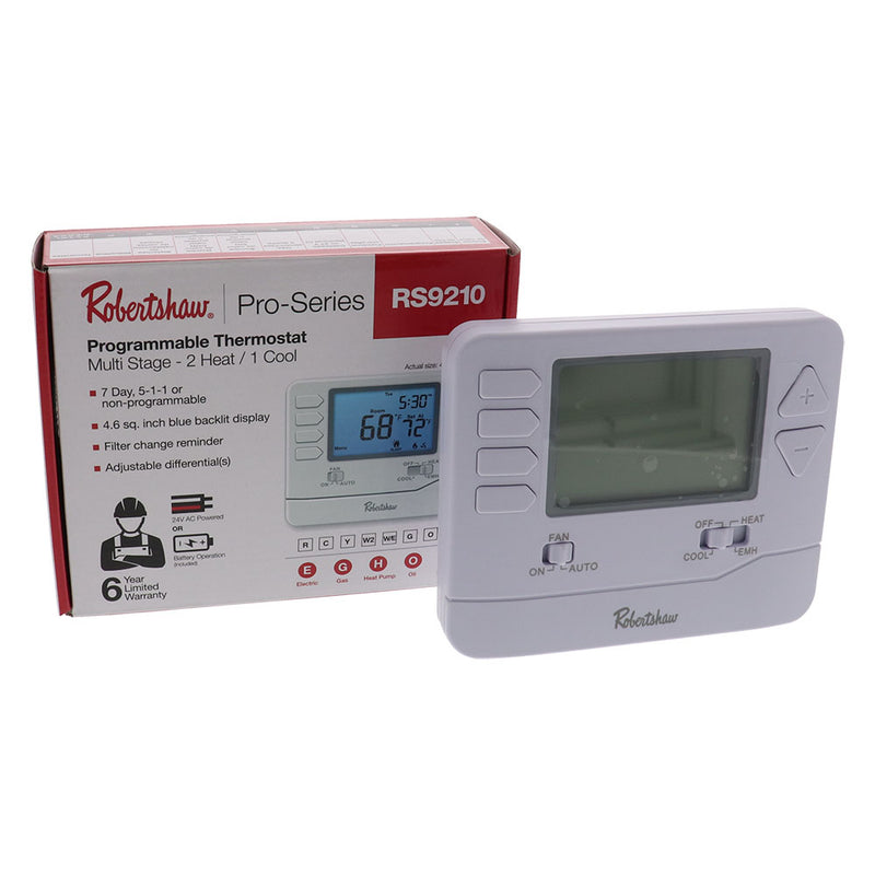 Robertshaw RS9210 Wall Thermostat