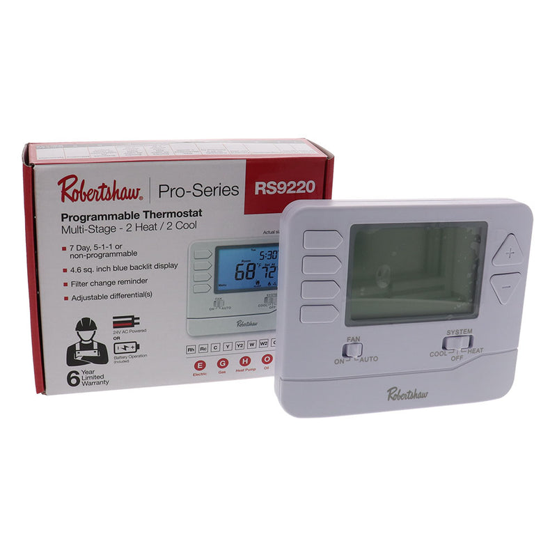 Robertshaw RS9220 Wall Thermostat