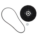 WH03X32217KIT Washer 1/2 HP Motor Pulley, Nut & Belt